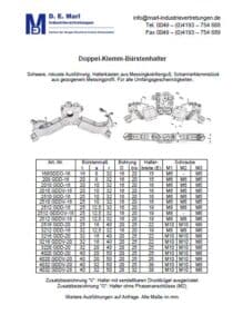 Doppel-Klemm-Halter