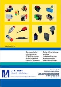 D.E.Marl Schalterkatalog